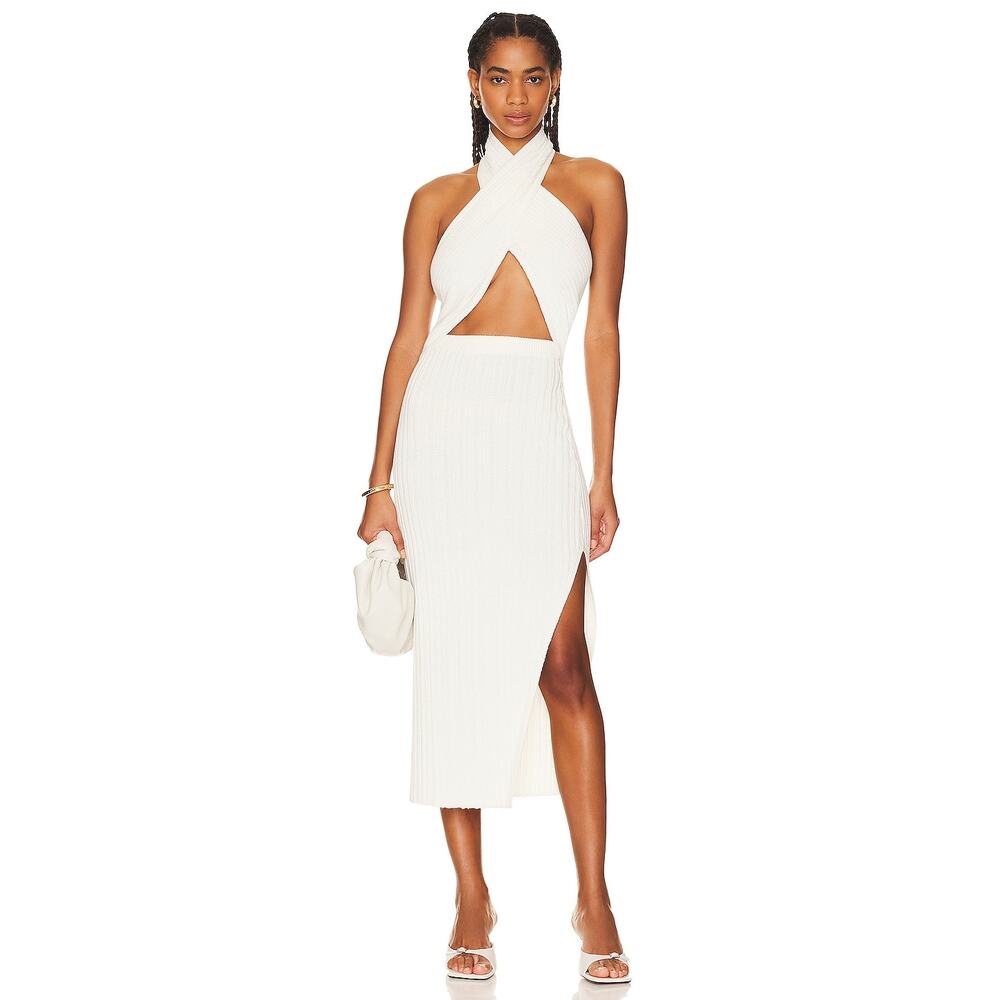 Camila Coelho | Lyon Top & Lyon Skirt Set – White‎ (Size M, NWT)